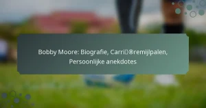 Bobby Moore: Biografie, Carrièremijlpalen, Persoonlijke anekdotes
