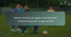 Raheem Sterling: Struggles in de kindertijd, Familieachtergrond, Vroege carrière