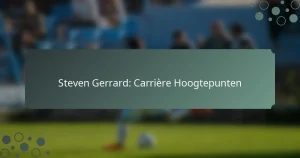 Steven Gerrard: Carrière Hoogtepunten