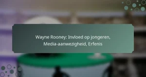 Wayne Rooney: Invloed op jongeren, Media-aanwezigheid, Erfenis